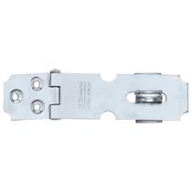 Dobradiça 300 Porta Cadeado - 2.1/2"" Aço Escovado - 95453 - SILVANA