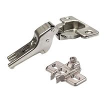 Dobradiça 35mm 107º Curva Modul Níquel com Calço Slide-On Blum Dobradiça 35mm 107º Curva Modul Níquel com Calço Slide-On Blum