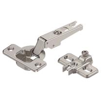 Dobradiça 35mm 107º Reta Modul Níquel com Calço Slide-On Blum
