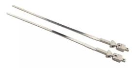 Dobradiça 360 Graus p/ Óculos Prateado - Kit 01 pares