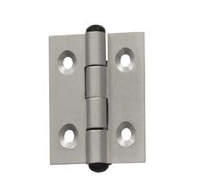 Dobradica 40x40 fosco porta janela abrigo tela kit 3 pcs Dobradica 40x40 fosco porta janela abrigo tela kit 3 pcs