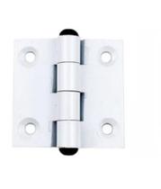 Dobradica 40x40 porta janela abrigo tela *kit 10 pcs* branco Dobradica 40x40 porta janela abrigo tela *kit 10 pcs* branco