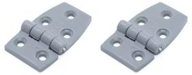 Dobradiça 5 F Nylon 35x60mm Cinza Barco Lancha Porta Kit 2 Dobradiça 5 F Nylon 35x60mm Cinza Barco Lancha Porta Kit 2