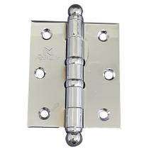 Dobradiça 5535 3X2.1/2 -Cromado Rodrigues Reforçada(76x63mm)