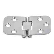 Dobradiça 6 Furos Aço Inox 316 70x41x2mm Tampas e Escotilhas Dobradiça 6 Furos Aço Inox 316 70x41x2mm Tampas e Escotilhas