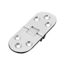 Dobradiça 6 Furos em Aço Inox Para Tampas 85 X 30 MM Dobradiça 6 Furos em Aço Inox Para Tampas 85 X 30 MM