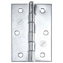 Dobradiça 850 Até 35kg - 3"" Aço Zincado com 3pçs - 91405 - SILVANA