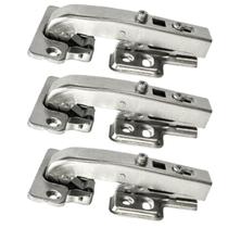 Dobradiça 90 Amortecedor Canto Falso 35mm 03 Peças Armários