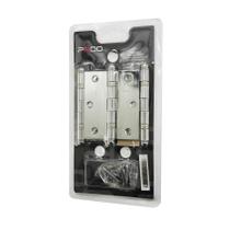 Dobradiça Aço Cromado 3" 3530 R ACR Com Rolamento (Blister) Pado Dobradiça Aço Cromado 3" 3530 R ACR Com Rolamento (Blister) Pado