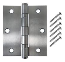 Dobradiça Aço Inox 304 3,5 X 3,0 X 2 Mm - 3 Unidades