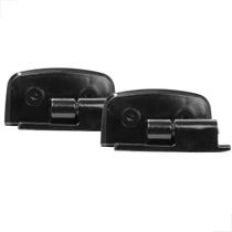 Dobradiça Al Simples 1115 Preto Giro 13kg Kit.