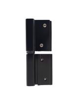 Dobradiça Alumínio Porta Linha 30 De Encaixe Fermax Preto - 1pçs Dobradiça Alumínio Porta Linha 30 De Encaixe Fermax Preto - 1pçs