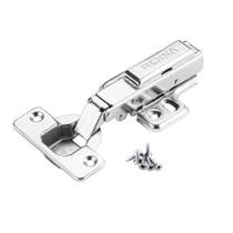 Dobradiça Amort. Click 25 Reta 10 Curva 05 Curva 165 Paraf.