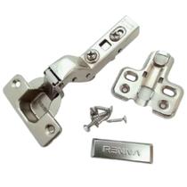 Dobradiça Amortecedor Click 35mm + Parafuso 07 Peças Móveis