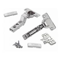 Dobradiça Amortecedor Click 35mm + Parafuso 09 Peças Portas Dobradiça Amortecedor Click 35mm + Parafuso 09 Peças Portas