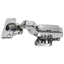 Dobradiça Amortecedor Copo 35mm INOX Super Alta-Curva Calço Clip Renna Slow