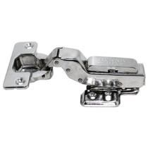 Dobradiça Amortecedor Copo 35mm INOX Super Curva Calço Clip Renna Slow Dobradiça Amortecedor Copo 35mm INOX Super Curva Calço Clip Renna Slow