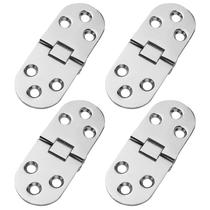 Dobradiça Antrader 4 Unidades Prata em Liga de Zinco 8 x 3 cm, Abertura 180 Dobradiça Antrader 4 Unidades Prata em Liga de Zinco 8 x 3 cm, Abertura 180