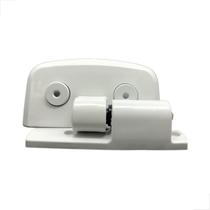 Dobradiça Automatica Para Box De Vidro AL1114 Branco