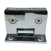 Dobradiça Batente Mola Cavalete Vidro Alvenaria 1120 Cromado Dobradiça Batente Mola Cavalete Vidro Alvenaria 1120 Cromado