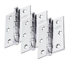 Dobradiça Bianel Mahler 3'' x 2.1/2'' Inox 304 Kit 3 Peças