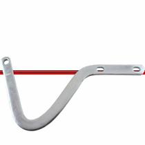 Dobradiça braço capô gol 80 - 94 voyage parati 82 - 94 saveiro 82 - 97