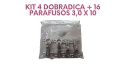 Dobradiça Caneco 26 mm P&J kit com 4 peças acompanha 4parafuso philps 3,0 x 10