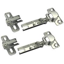 Dobradiça Caneco 26X8,5mm Braço Reto Sem Pistão Sem Clic Calço H3 Níquel 2 Peças Embalagem Autosserviço - 06922.0093.10 - SOPRANO