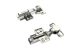 Dobradiça Caneco braço reta com pistão e clic - Soprano