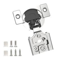 Dobradiça Chibery 3D com Fechamento Suave, Oculta, Níquel Acetinado, 105 Dobradiça Chibery 3D com Fechamento Suave, Oculta, Níquel Acetinado, 105