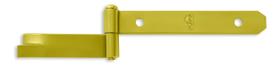 Dobradiça Chumbar 1 Haste N-1 20cm Forsul para portão, porteira e porta Dourada