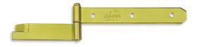 Dobradiça Chumbar 1 Haste N-2 25cm Forsul para portão, porteira e porta Dourada