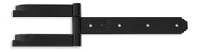 Dobradiça Chumbar 2 Hastes N-7 62cm Forsul para portão, porteira e porta Preta