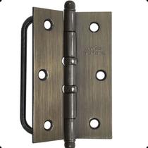 Dobradiça Com Alça Para Porta Camarão Ferro Oxidado 3 Peças Dobradiça Com Alça Para Porta Camarão Ferro Oxidado 3 Peças