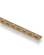 Dobradiça Contínua com Pino Hillman 91 cm x 3 cm Acabamento em Latão
