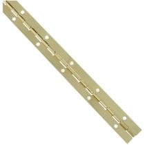 Dobradiça contínua National Hardware N265-355 em latão 2,7x30cm