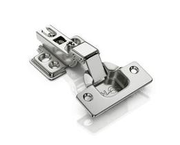 Dobradiça Curva Slow 35mm Slide-On Hd + parafusos