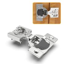 Dobradiça de gabinete Chibery 4D Soft Close Satin Nickel 105