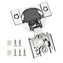 Dobradiça de gabinete Chibery, pacote com 20, sobreposição de 1/2", Soft Close
