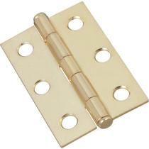Dobradiça de gabinete National Hardware N146-753 em latão