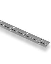 Dobradiça de pino contínuo Hillman 91 cm x 4 cm de níquel