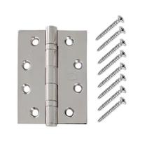 Dobradiça De Porta 4X3X2,5Mm Inox Pol Dobradiça De Porta 4X3X2,5Mm Inox Pol