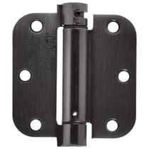 Dobradiça de porta Amazon Basics com fechamento automático 9 cm x 9 cm em bronze polido a óleo Dobradiça de porta Amazon Basics com fechamento automático 9 cm x 9 cm em bronze polido a óleo