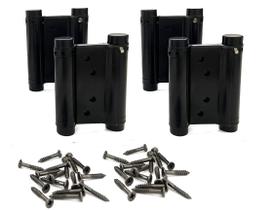 Dobradiça de porta Auto-Plaza Double Action Spring 3 polegadas, 4 unidades Dobradiça de porta Auto-Plaza Double Action Spring 3 polegadas, 4 unidades