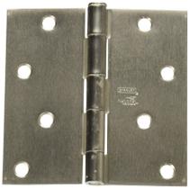 Dobradiça de porta National Hardware N830-249 10 cm de níquel acetinado Dobradiça de porta National Hardware N830-249 10 cm de níquel acetinado