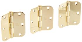 Dobradiça de porta NATIONAL MFG/SPECTRUM BRANDS HHI N830-322 3,5 polegadas