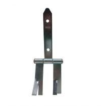 Dobradiça De Portão Haste Dupla Chumbar Rocha 200x32x44mm Dobradiça De Portão Haste Dupla Chumbar Rocha 200x32x44mm