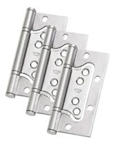 Dobradiça De Sobrepor Mahler 4'' x 3'' Inox 304 Kit 3 Peças