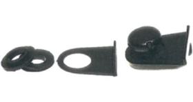 Dobradiça Do Quebra-Vento Lado Esquerdo Gm Monza 82/88