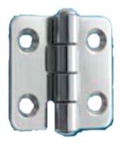 Dobradiça Em Aço Inox 316 40 X 40Mm Barco Lancha Motorhome Dobradiça Em Aço Inox 316 40 X 40Mm Barco Lancha Motorhome